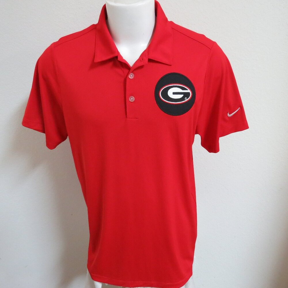 S-3XL Red Bulldogs Nike Dri-Fit Men's db #42V Polo Shirt